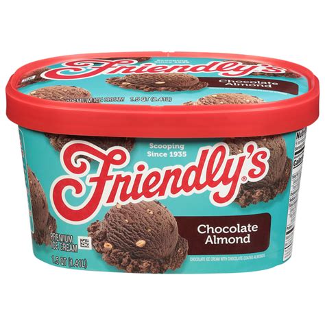 Is Friendly's chocolate almond chip ice cream gluten free